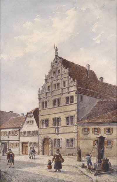 Ritterhaus Bad Mergentheim door Unbekannt Unbekannt